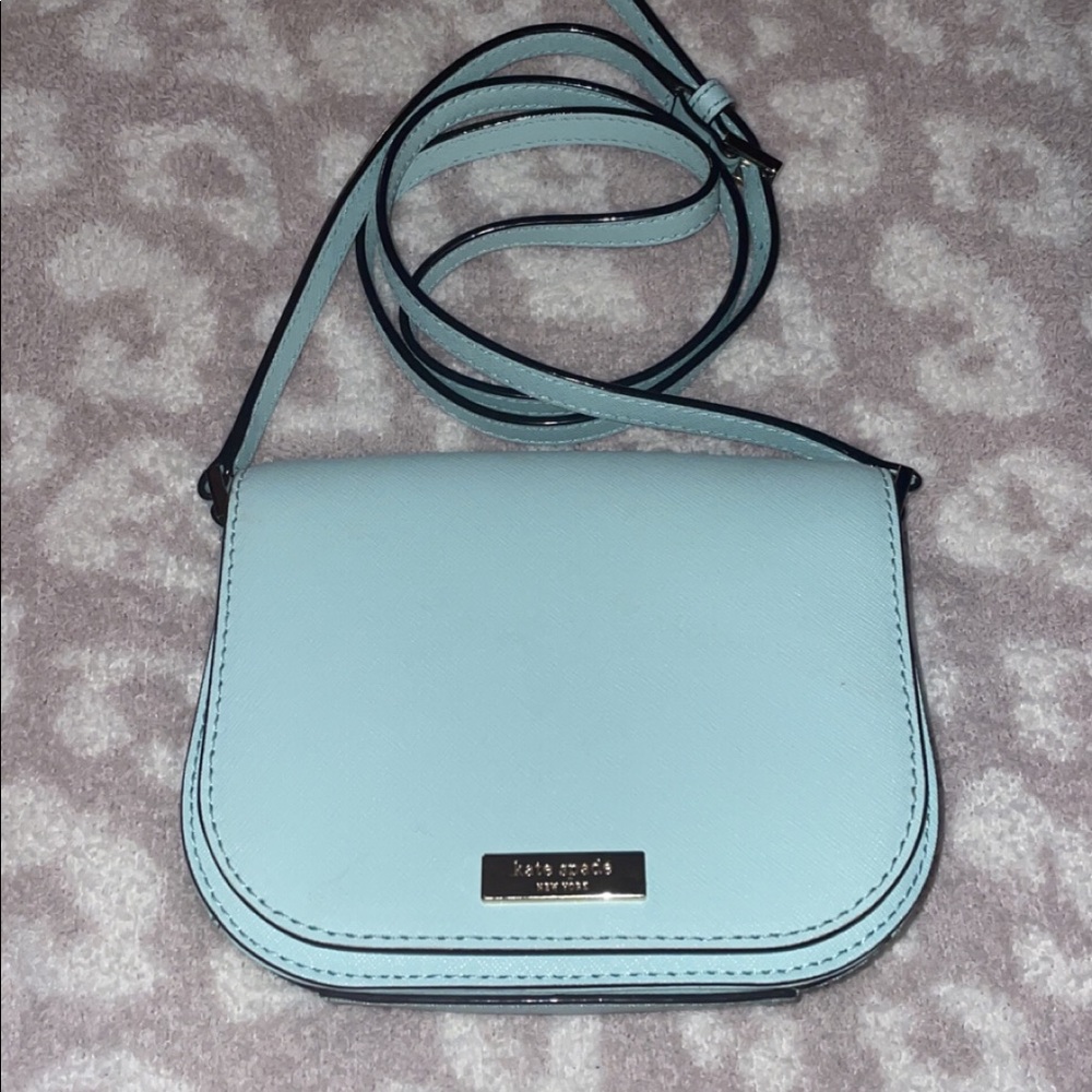 Kate spade cross body bag in blue